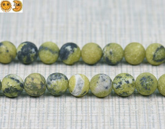 Yellow Magnesite Matte Round Beads,frosted Beads,natural,gemstone,diy Beads,6mm 8mm 10mm 12mm 14mm For Choice,15" Full Strand
