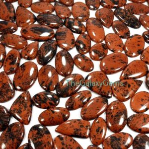 Red Mahogany Obsidian Gemstone. Mahogany Obsidian Cabochon. Natural Mahogany Obsidian Wholesale Bulk Lot. Mahogany Crystal Up To 5000 Cts.