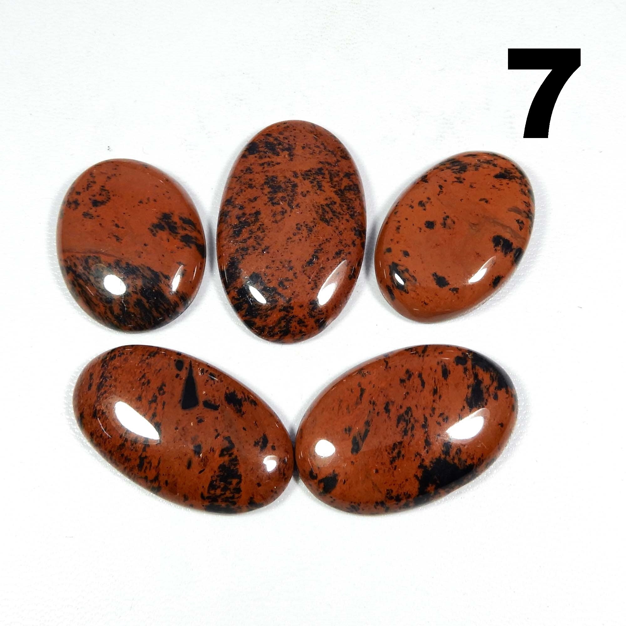 Red Mahogany Obsidian. Natural Mahogany Obsidian Cabochon. Mahogany Obsidian Gemstone. Wholesale Mahogany For Jewelry. Vvariation-1