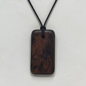 Mahogany Obsidian Pendant Necklace, Free Shipping (24156), Mahogany Obsidian Necklace, Obsidian Pendant, Pendantlady