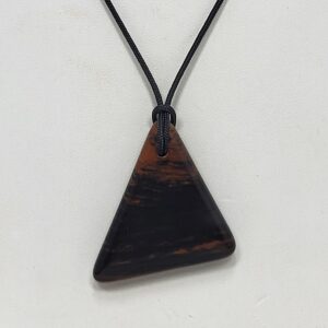 Mahogany Obsidian Pendant Necklace, Free Shipping (24147), Mahogany Obsidian Necklace, Obsidian Pendant, Pendantlady