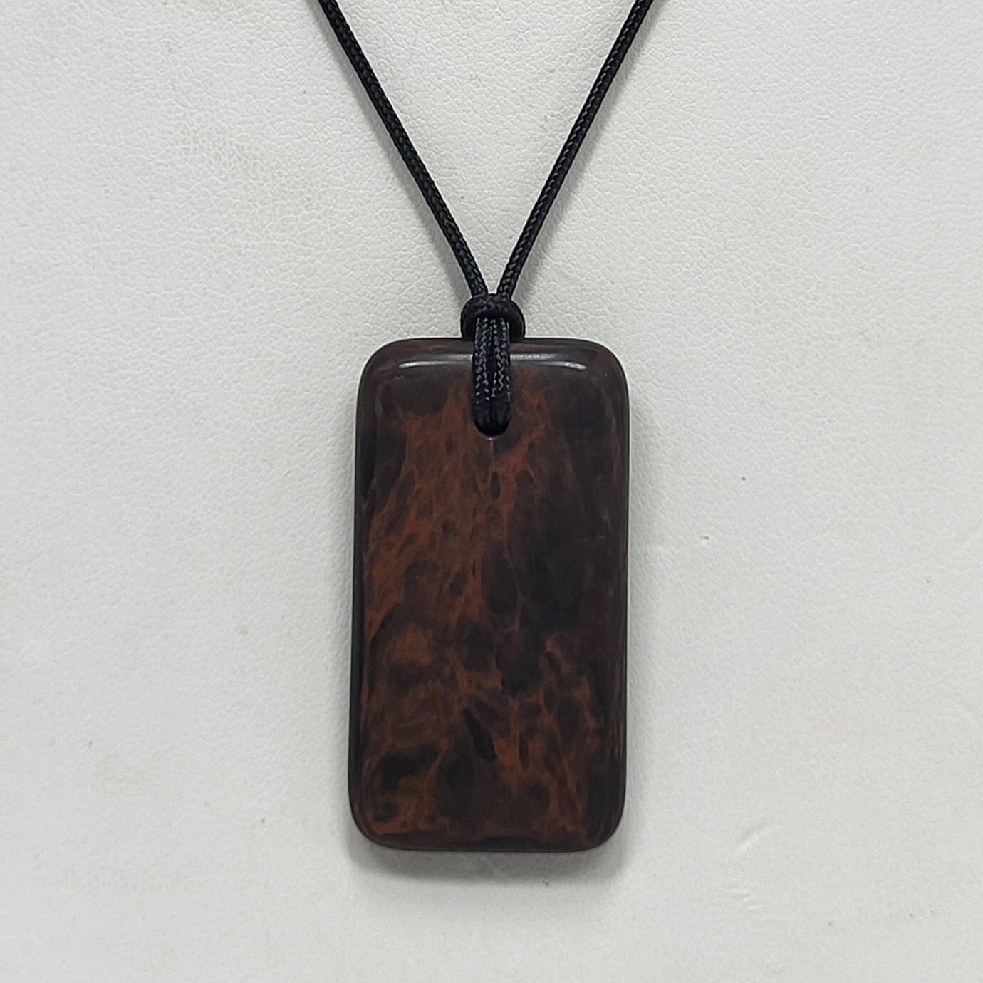 Mahogany Obsidian Pendant Necklace, Free Shipping (24156), Mahogany Obsidian Necklace, Obsidian Pendant, Pendantlady