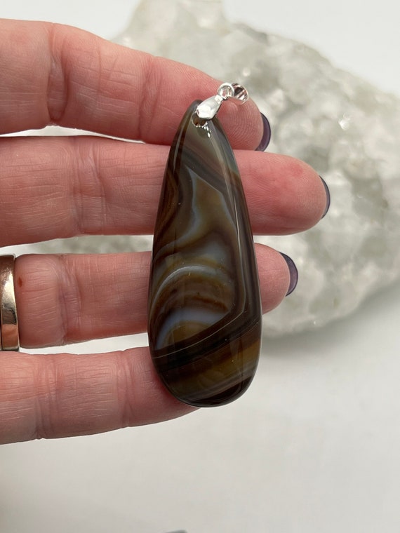 Mahogany Obsidian Pendant