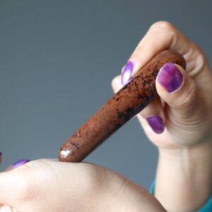 Mahogany Obsidian Massage Wand Knead The Knots Crystal