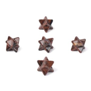 Carved Mahogany Obsidian Gemstone Crystal Merkaba Star Energy Healing Sacred Geometry Chakra Stone Carved Mahogany Obsidian Gemstone Crystal Merkaba Star Energy Healing Sacred Geometry Chakra Stone