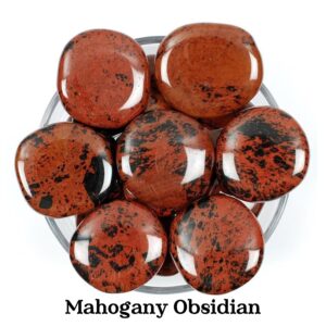 Mahogany Obsidian Palm Stone, Gentle Protection And Grounding Crystal, Strength Growth Worry Stone, Energy Block Remover, Smooth Obsidian Mahogany Obsidian Palm Stone, Gentle Protection And Grounding Crystal, Strength Growth Worry Stone, Energy Block Remover, Smooth Obsidian