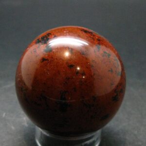 Mahogany Obsidian Sphere From Mexico - 1.9" Mahogany Obsidian Sphere From Mexico - 1.9"