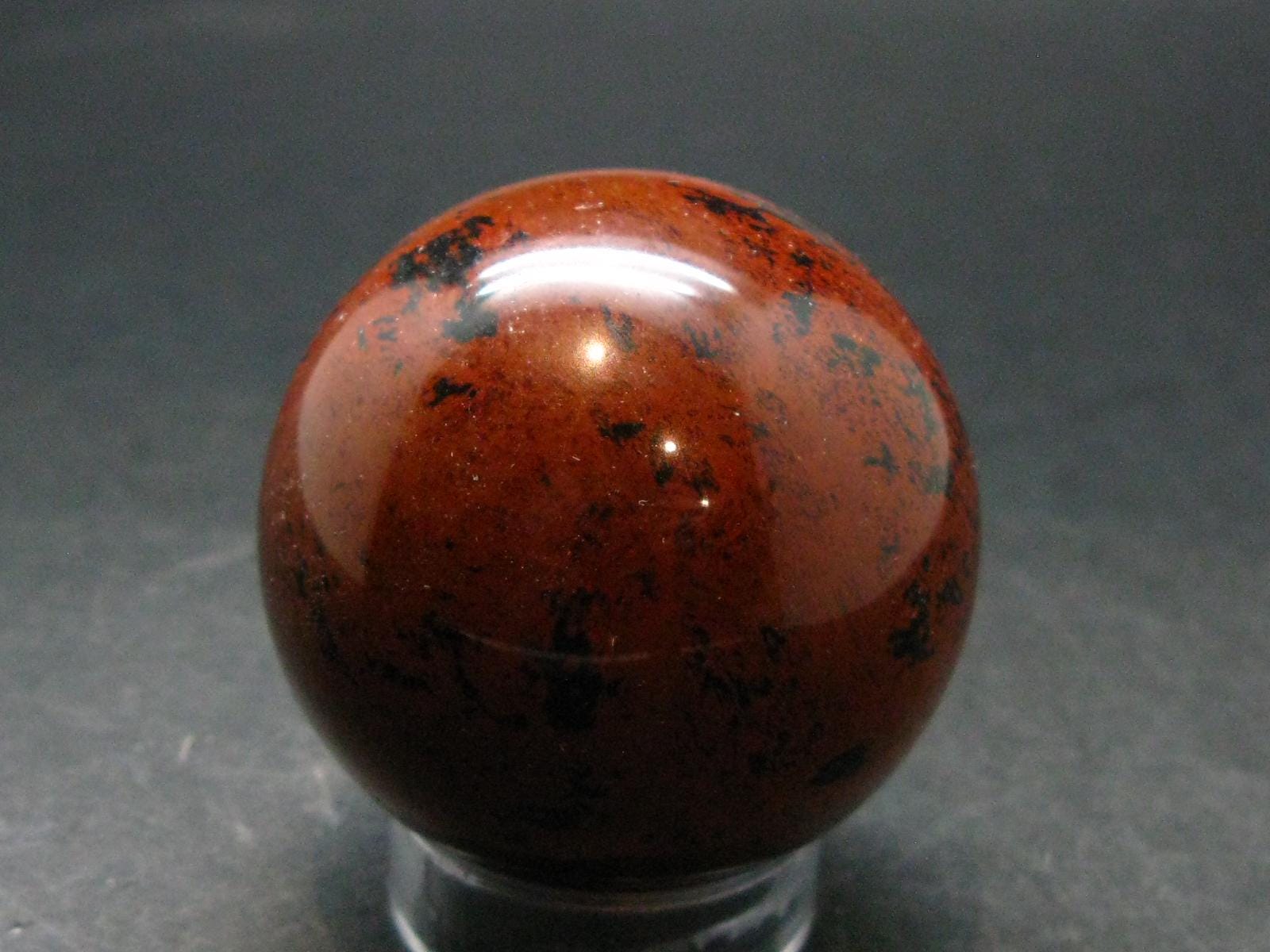 Mahogany Obsidian Sphere From Mexico - 1.9"