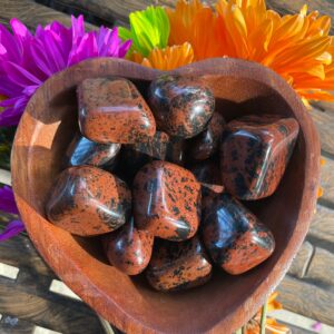 Mahogany Obsidian, Mahogany Obsidian Tumble, Qty. 1