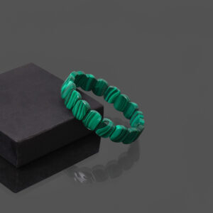 Natural Malachite Gemstone Stretch Bracelet, 11x14 mm Green Malachite Beaded Bracelet, Stretchable Bracelet, Birthday Gift, Anniversary Gift Natural Malachite Gemstone Stretch Bracelet, 11x14 mm Green Malachite Beaded Bracelet, Stretchable Bracelet, Birthday Gift, Anniversary Gift