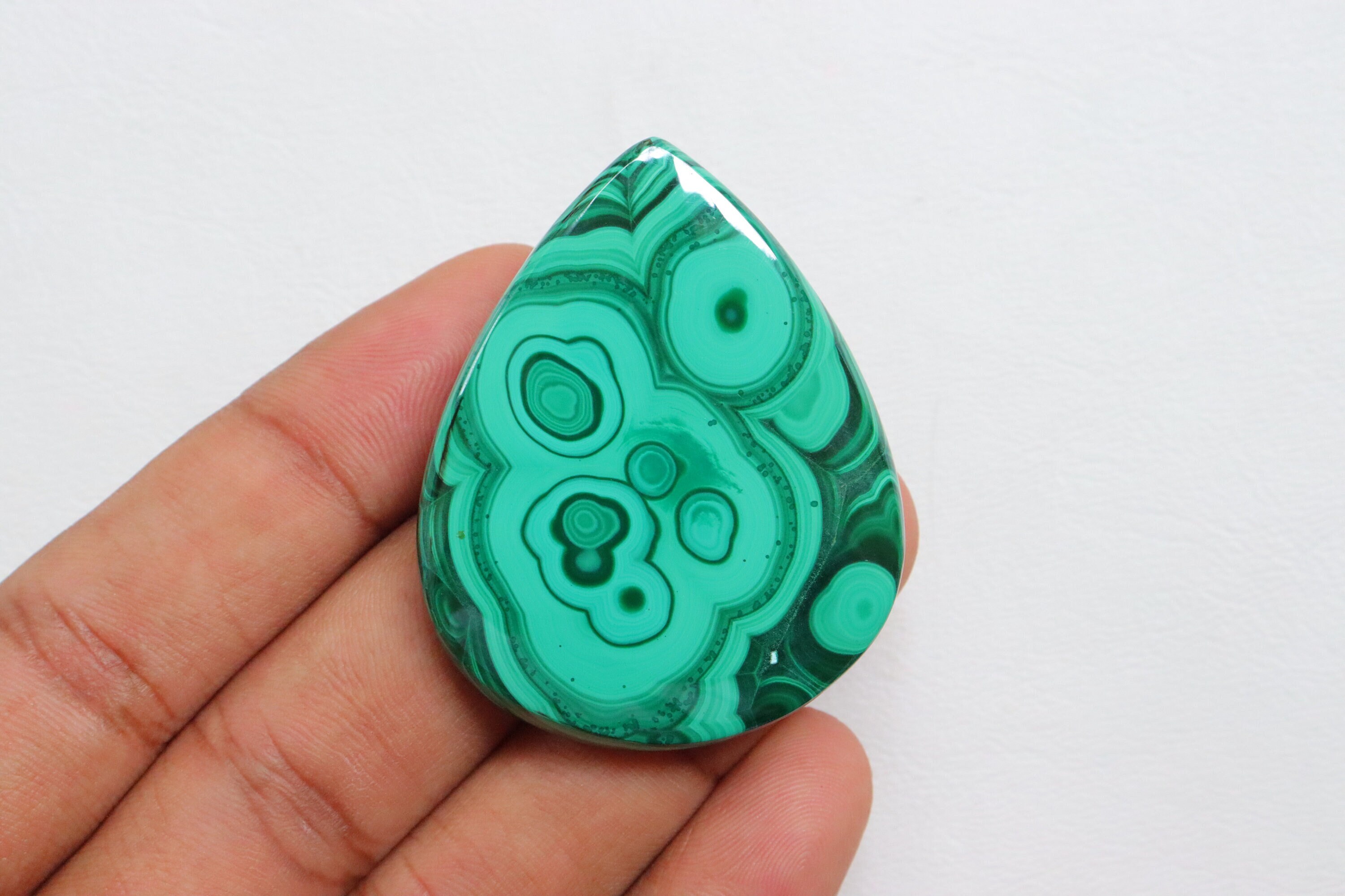 Unique Pattern Malachite Cabochon, Natural Malachite Cabochon For Making Jewelry, Malachite Cabochon, Loose Stone, Gemstone, Healing Crystal