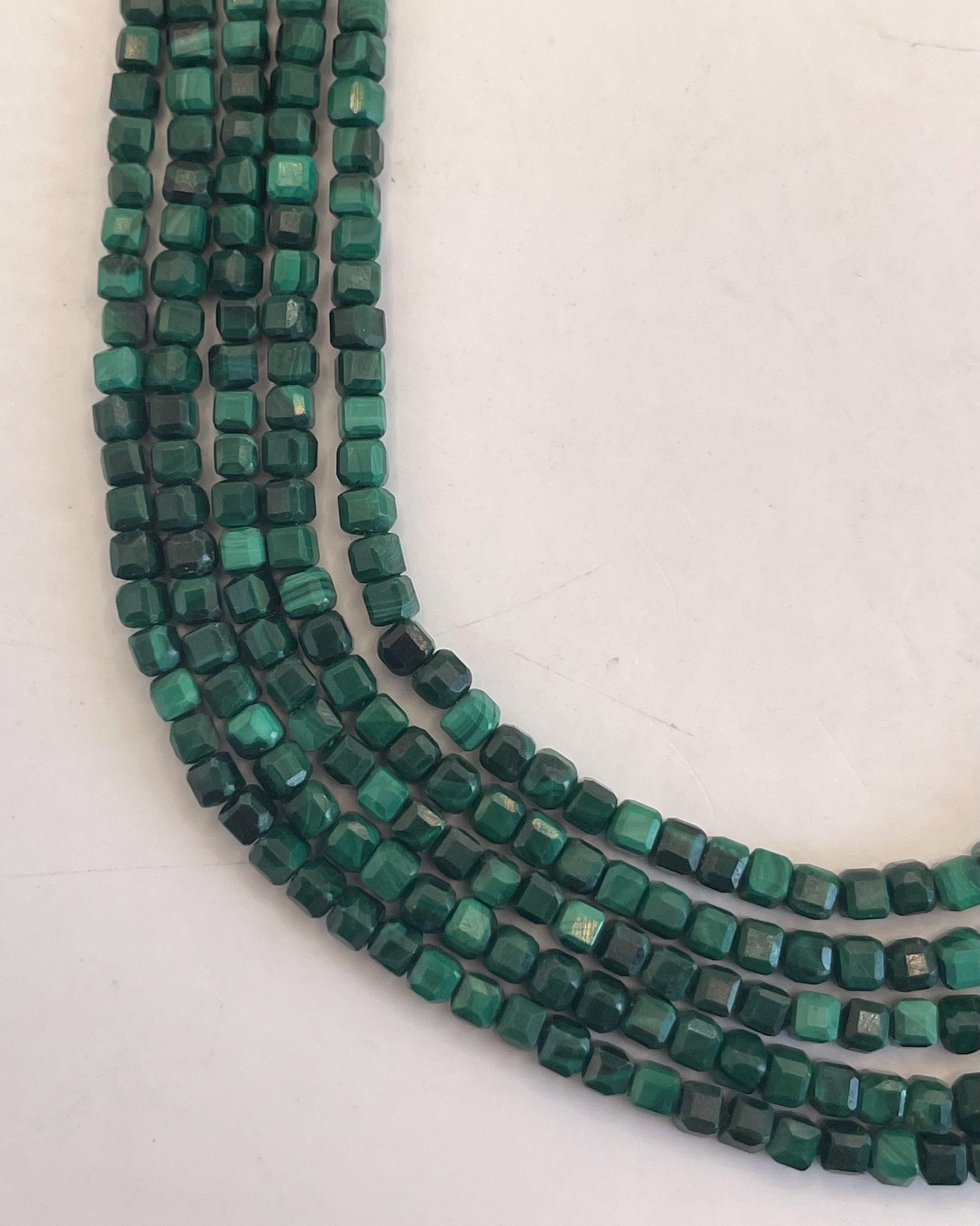 2mm Malachite Precision Cut Faceted Cube Gemstone Beads. 15" Strands Of High Quality Cubes, Approximately 182 Per Strand. 2mm Malachite Precision Cut Faceted Cube Gemstone Beads. 15" Strands Of High Quality Cubes, Approximately 182 Per Strand.