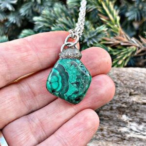 Natural Malachite Necklace
