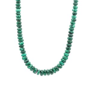 Malachite Necklace | Statement Malachite Necklace | [ENMP1191] Malachite gold jewelry | Healing malachite jewelry