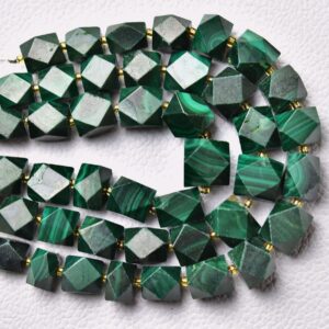 Natural Malachite Fancy Beads 8x9mm To 11x12mm Faceted Fancy Bead Gemstone Beads Finest Malachite Bead Necklace Beads 7.5 Inch Strand No5884 Natural Malachite Fancy Beads 8x9mm To 11x12mm Faceted Fancy Bead Gemstone Beads Finest Malachite Bead Necklace Beads 7.5 Inch Strand No5884
