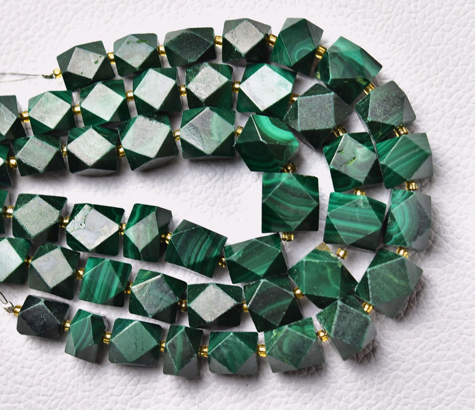 Natural Malachite Fancy Beads 8x9mm To 11x12mm Faceted Fancy Bead Gemstone Beads Finest Malachite Bead Necklace Beads 7.5 Inch Strand No5884 Natural Malachite Fancy Beads 8x9mm To 11x12mm Faceted Fancy Bead Gemstone Beads Finest Malachite Bead Necklace Beads 7.5 Inch Strand No5884
