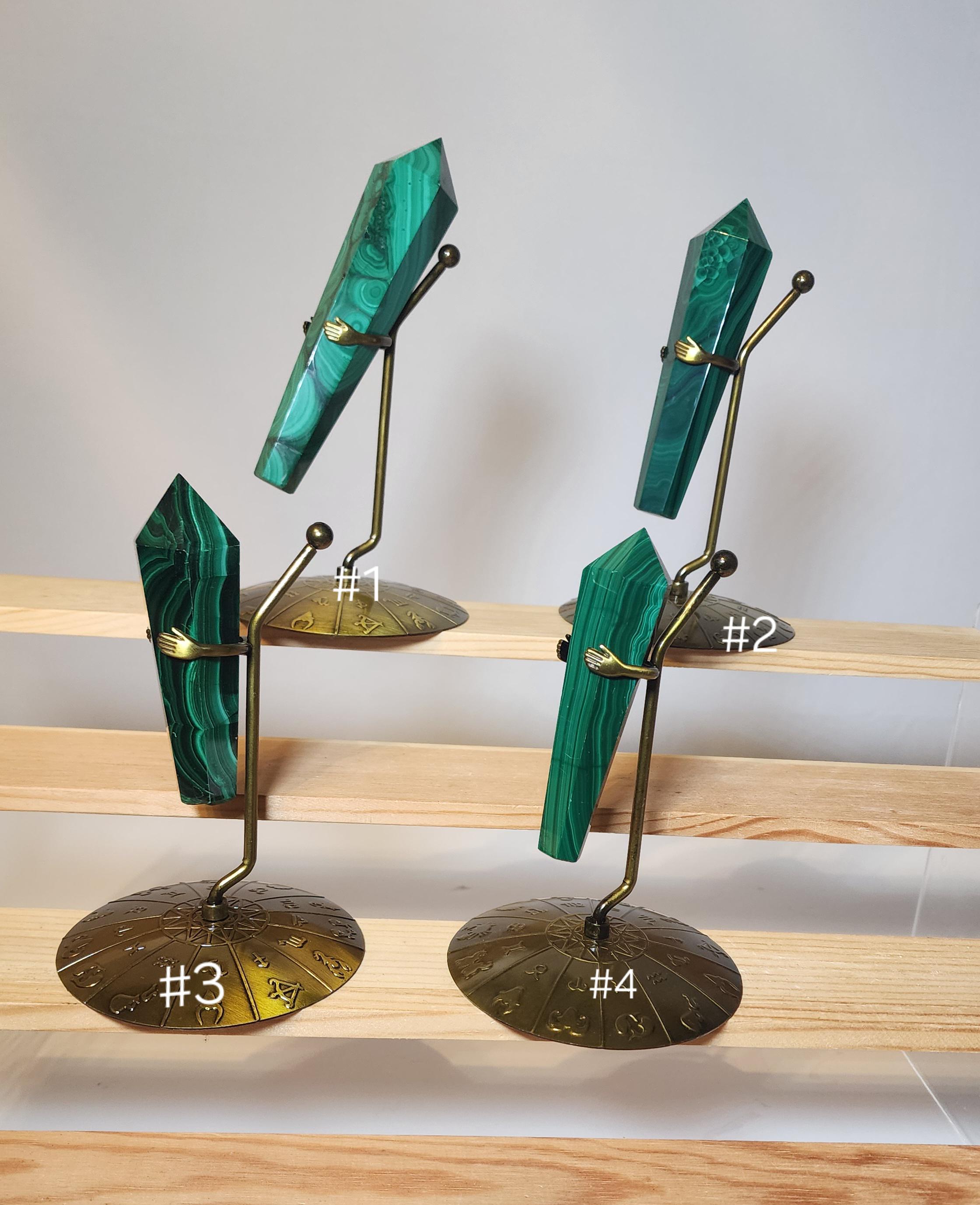 Natural Malachite Wands, Points By Luckycrystalsfamily (1.4k Sales) Natural Malachite Wands, Points By Luckycrystalsfamily (1.4k Sales)
