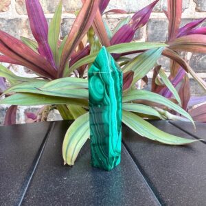 Malachite Tower Point Wand