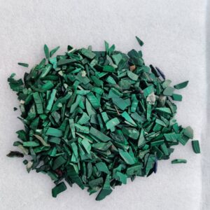 Malachite raw chunks chips for making DIY jewelry making - malachite rings - malachite gemstone -malachite pendants -loose malachite
