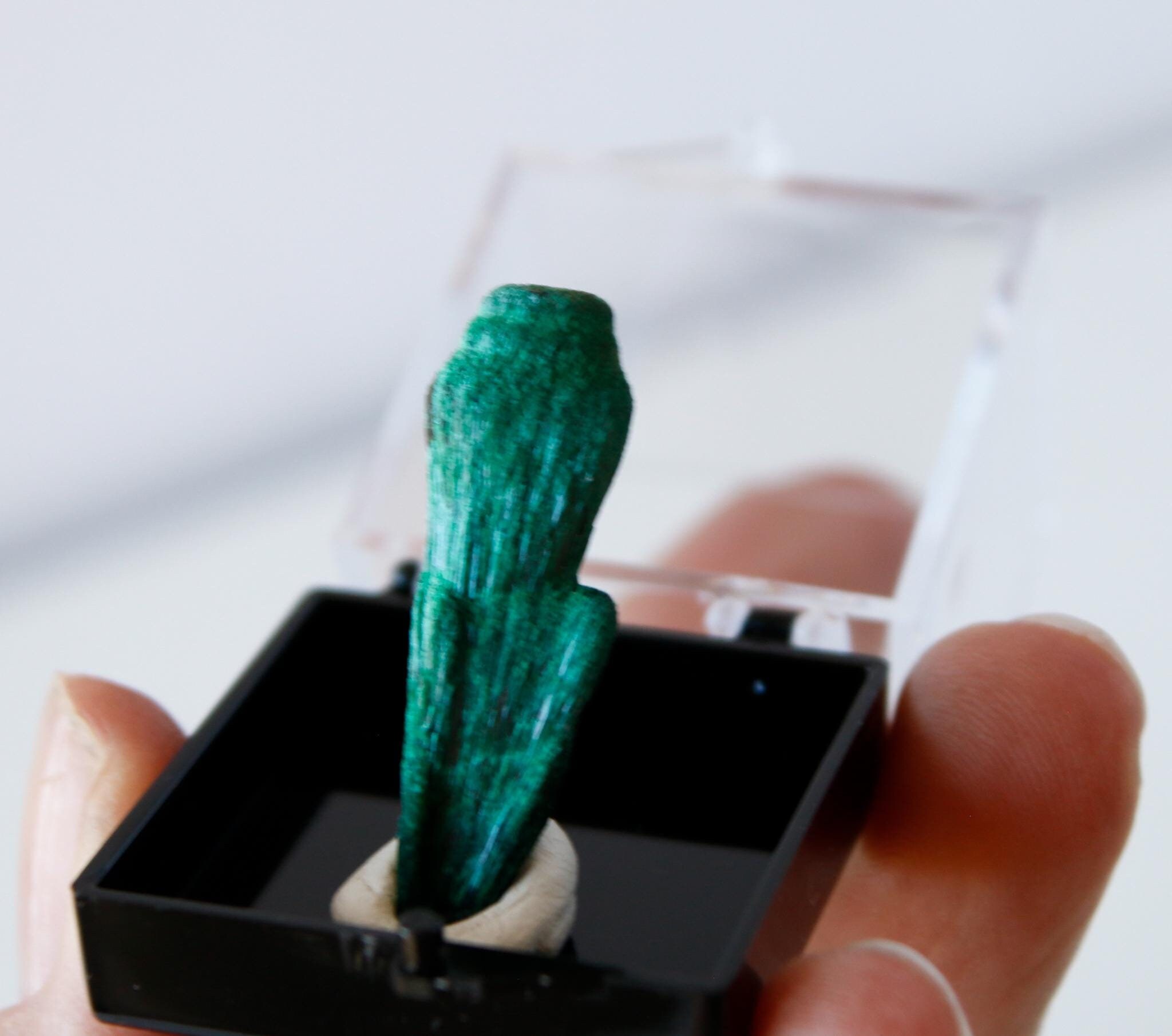 Fibrous Malachite Specimen