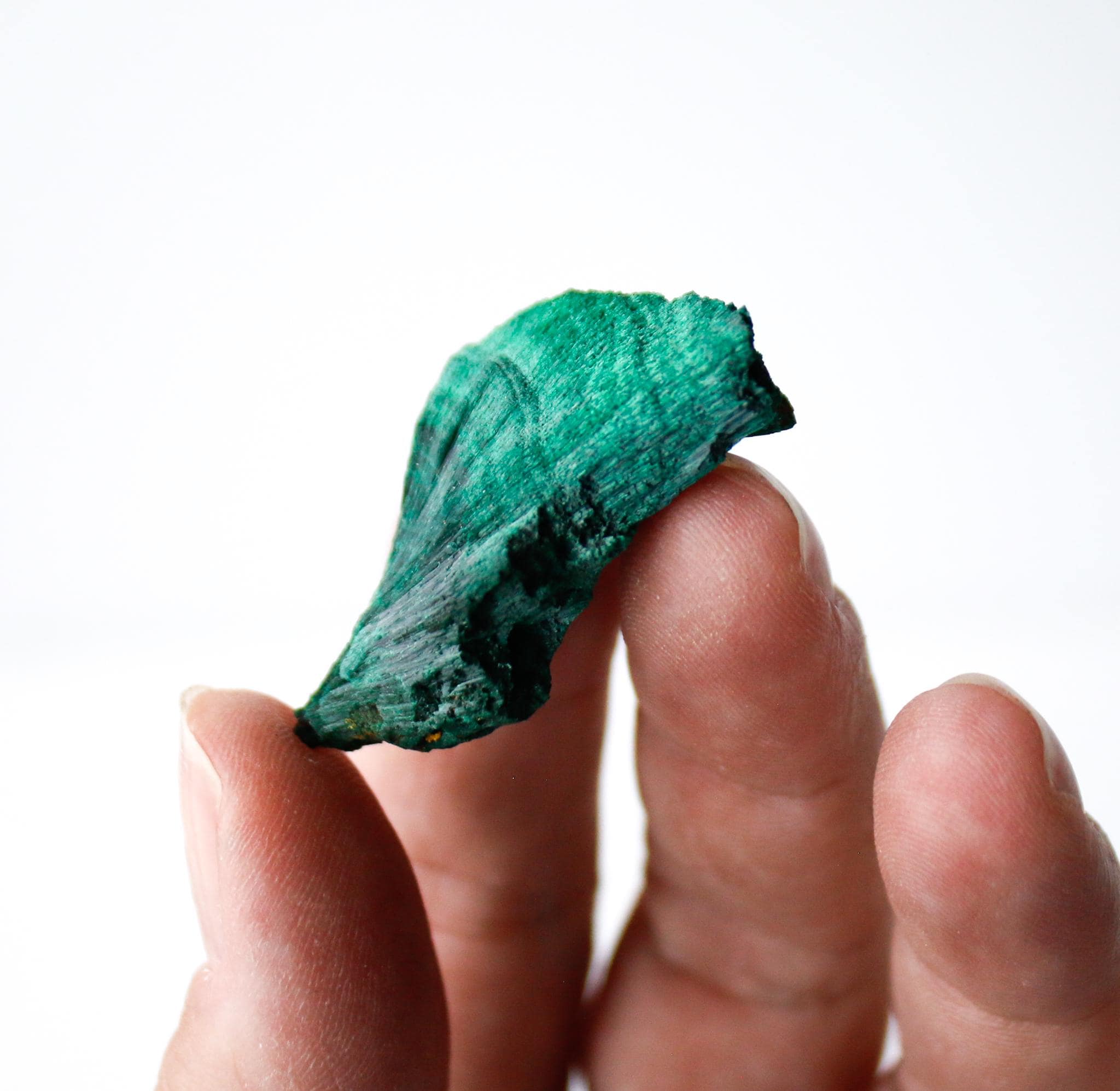 Fibrous Malachite Specimen Fibrous Malachite Specimen