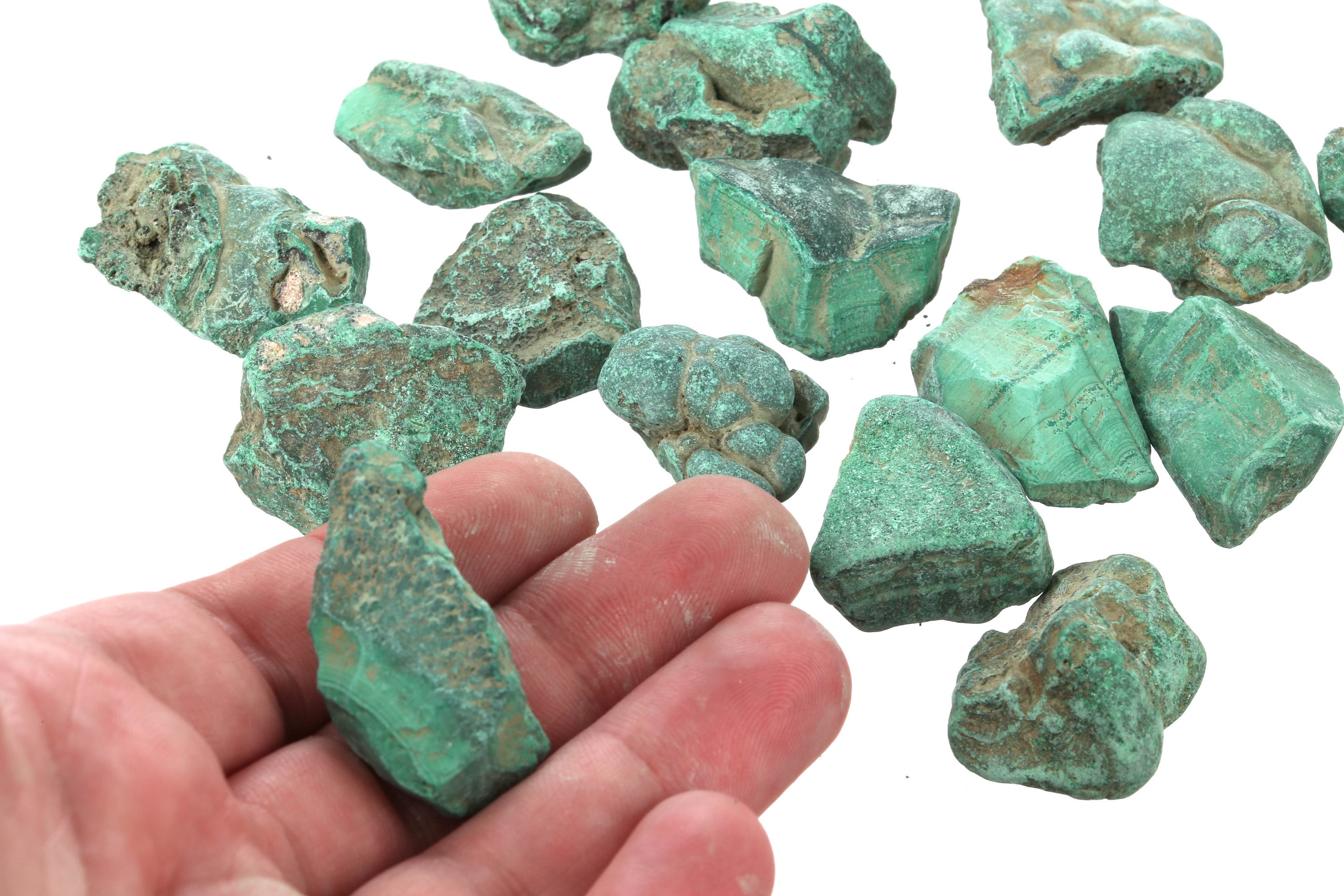 Large Raw Malachite Pieces, Rough Malachite, Genuine Malachite Crystal, Healing Crystal, Bulk Raw Gemstone, Malachitechunk001