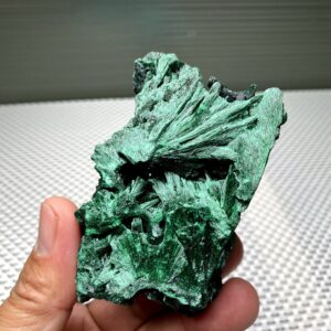 Natural Acicular Malachite Mineral Specimen, rare Top Quality Raw Green Malachite Cluster, rough Malachite, wife Happiness, gift For Her / his