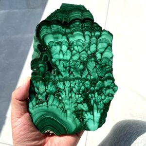 Natural Polished Malachite Mineral Specimen, rare Top Quality Raw Green Malachite Cluster, rough Malachite, wife Happiness, gift For Her / his
