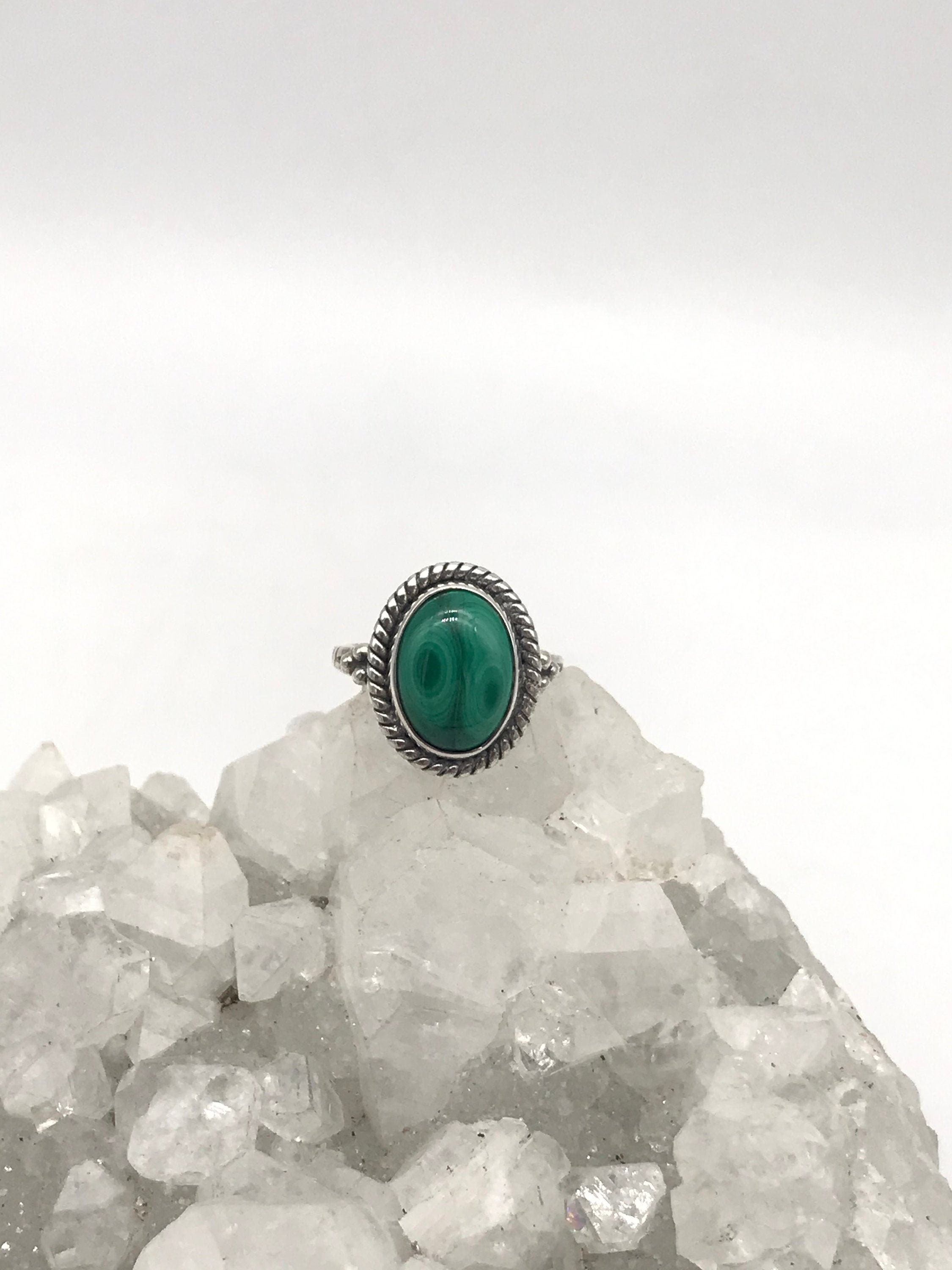 Malachite Ring Size 7 Malachite Ring Size 7