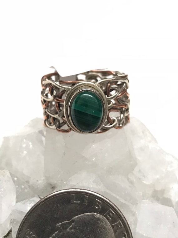 Malachite Ring Size 8 Malachite Ring Size 8