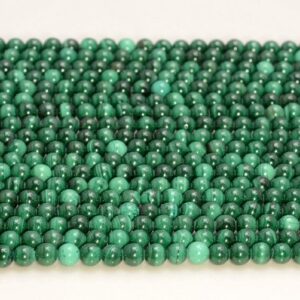 2mm Genuine Natural Malachite Gemstone Grade Aa Round Loose Beads 15.5 Inch Full Strand Bulk Lot 1,2,6,12 And 50 (80007296-488)