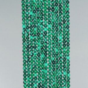 2mm Hedge Mazes Malachite Gemstone, Swirly Green, Round 2mm Loose Beads 16 Inch Full Strand Lot 1,2,6,12 And 50 (80004632-107)