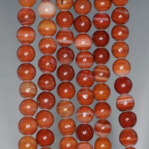 6mm Red Malachite Gemstone Round Loose Beads 15.5 Inch Full Strand (90184770-a126)