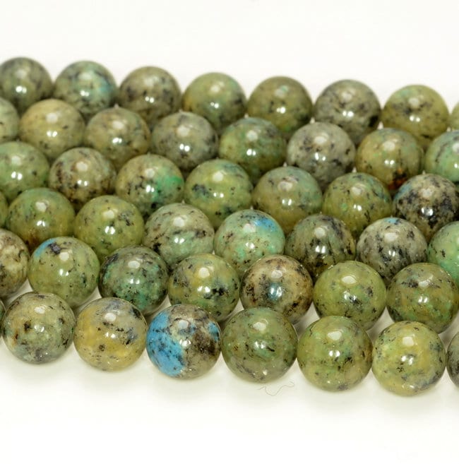 Genuine Natural Rare Green K2 Stone Malachite Inclusion Grade A Gemstone Round 8mm 9mm 10mm Loose Beads 7 Inch Half Strand (812) Genuine Natural Rare Green K2 Stone Malachite Inclusion Grade A Gemstone Round 8mm 9mm 10mm Loose Beads 7 Inch Half Strand (812)