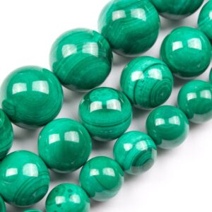 Sky Eye Green Malachite Beads Genuine Natural Grade Aaa Gemstone Round Loose Beads 8mm 10mm 12mm Bulk Lot Options