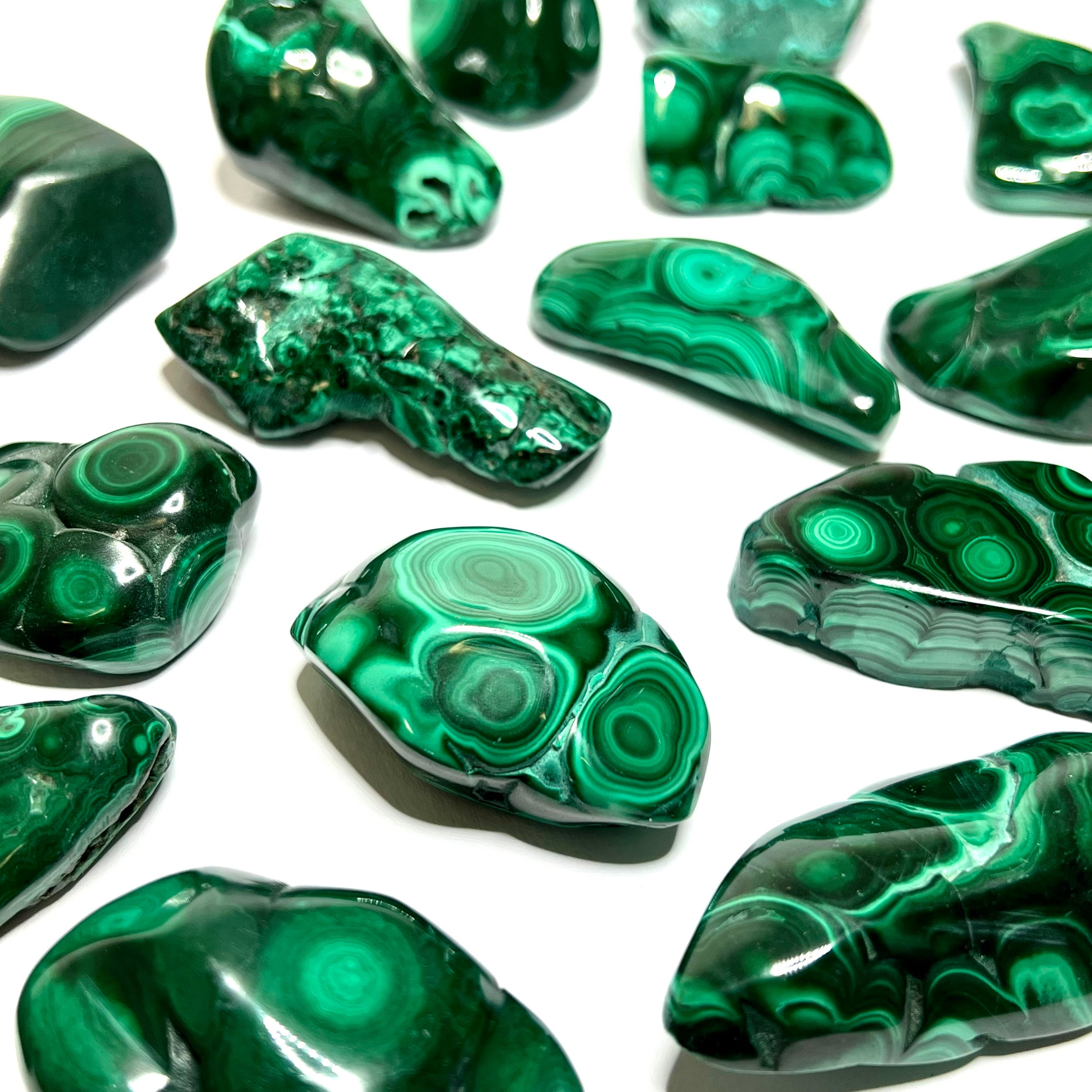Malachite Crystal Freeform From Congo