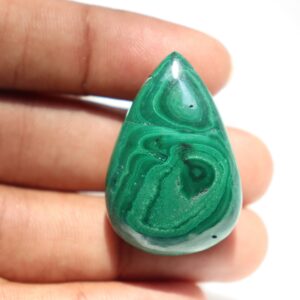 Malachite Mini Palm Stone, Malachite Crystal / Malachite Palmstone / Green Palm Stone / Malachite Thumb Stone / Malachite Polished Stone