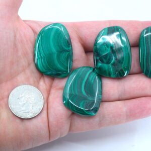 You Pick Malachite Palm Stone