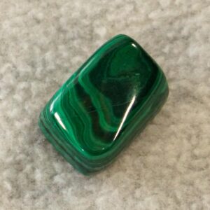 Malachite Tumbled Crystal, Medium Malachite Stone Malachite Tumbled Crystal, Medium Malachite Stone