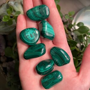 High Quality Malachite Tumble High Quality Malachite Tumble