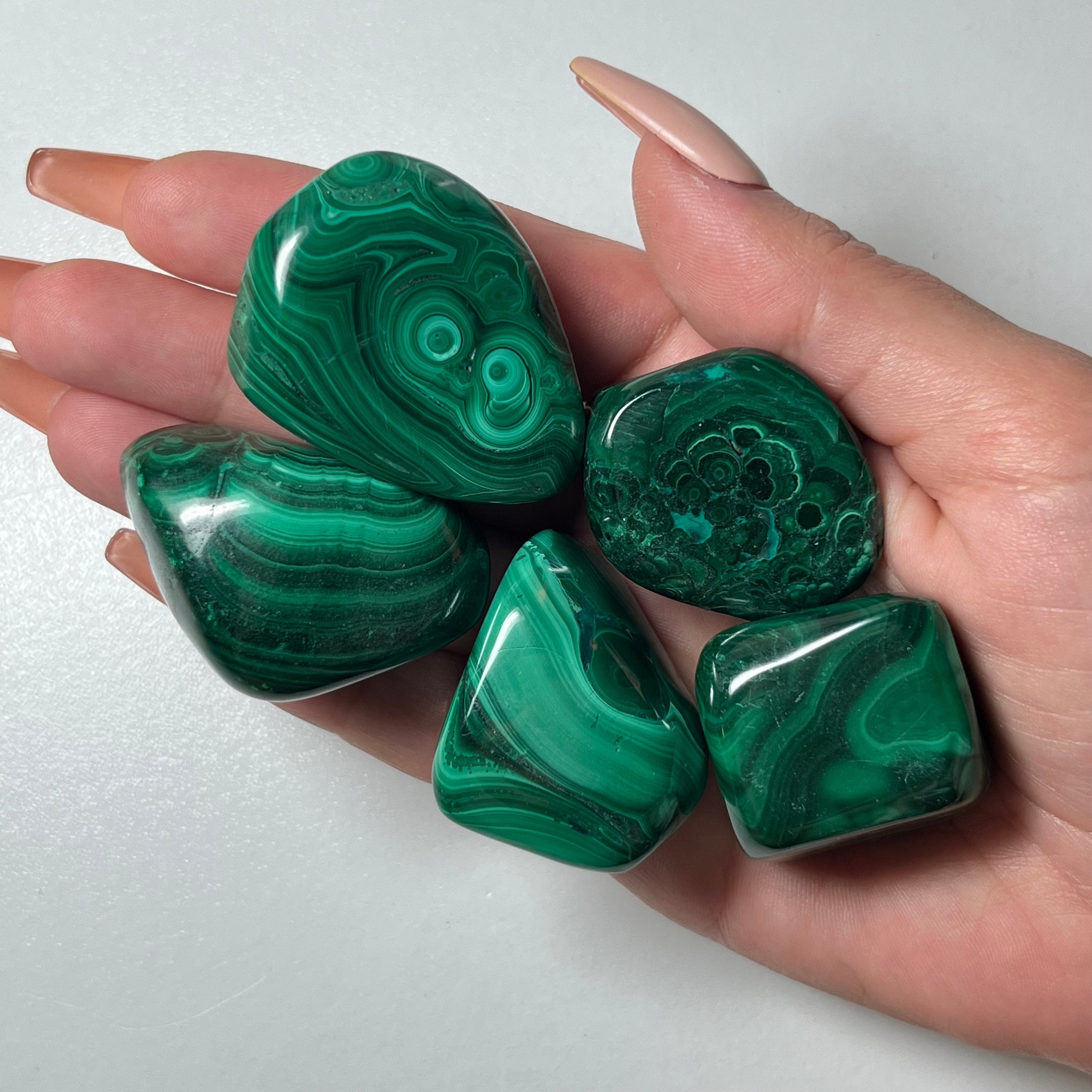 Large Malachite Tumble Large Malachite Tumble