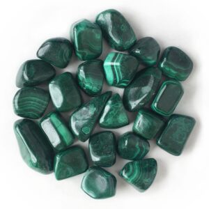 Polished Malachite Tumbled Pocket Stone Polished Malachite Tumbled Pocket Stone