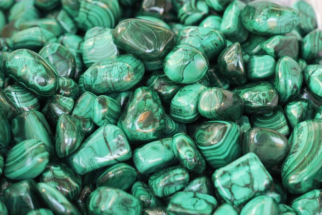 Malachite Tumbled Stone