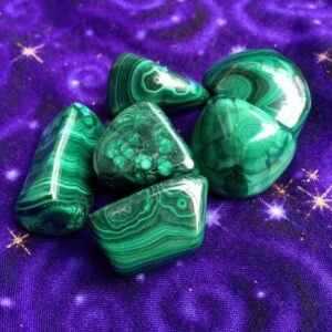 Tumbled Malachite Stone Tumbled Malachite Stone