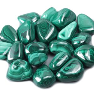 Malachite Tumbled Stone - A++ Malachite Gemstone - Loose Gemstone –Green Natural Gemstone - Green Gemstone - TU1221 Malachite Tumbled Stone - A++ Malachite Gemstone - Loose Gemstone –Green Natural Gemstone - Green Gemstone - TU1221