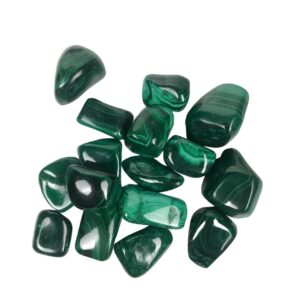 Malachite Tumbled Stone (Single Stone) Malachite Tumbled Stone (Single Stone)