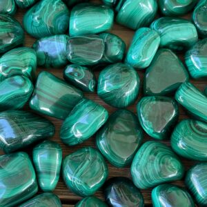 Malachite Tumbled Stones Malachite Tumbled Stones