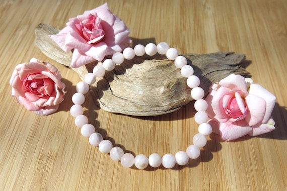 Mangano Pink Calcite Bracelet