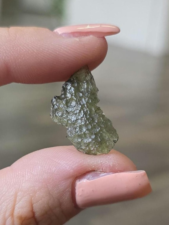 Moldavite 1.04g Genuine Czech Republic Uk