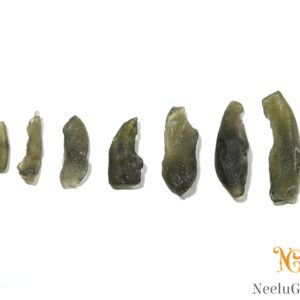 Aaa+ Natural Green Moldavite Raw Rough Beads, Real Moldavite Raw Crystal Rough,moldavite Loose Gemstone For Making Handmade Jewelry